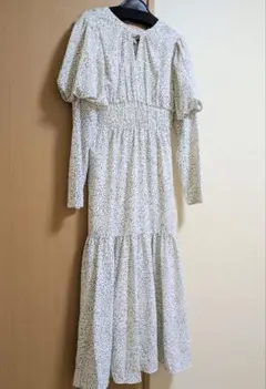 ☆新品！マーキュリーデュオ✭2WAYリボンプリントシャーリングワンピース☆