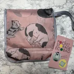 ポケットストレージエコバック ネコ