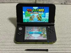 【極美品】Newニンテンドー3DS LL ライム×ブラック
