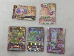アイカツカード 【エンジェリーベア・リーフベアコーデ 】5枚セット