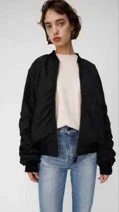 moussy Vintage OVER MA-1 ブラック