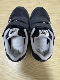 う*ま様 New Balance PO313J2 ブラックスニーカー 17.5c
