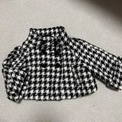 コムサイズム　ベビー用 チェック柄ショートアウター