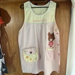 くまのがっこう エプロン 保育士