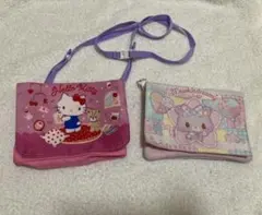 移動ポケット　2点セット　女の子　キティちゃん　ミュークルドリーミーのサムネイル