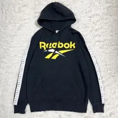 【美品】REEBOK リーボック スリーブロゴパーカ グラデーションプリント