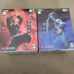 鬼滅の刃 煉獄杏寿郎 猗窩座 フィギュア 2体セット