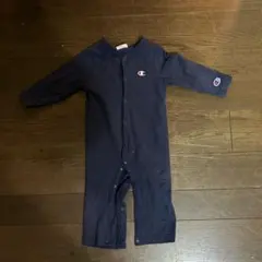 ベビー服　Champion ロンパース 80 ネイビー