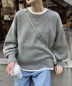 CIAOPANIC TYPY スウェットライクボリュームスリーブニット