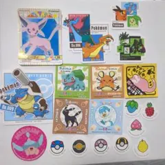 【匿名配送】ポケモン シール まとめ売り 19枚 セット