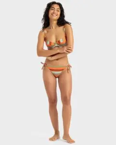 新品 ROXY ロキシー ストライプ ビキニ 水着