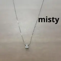 MISTY キュービックジルコニアペンダント SILVER925 美品