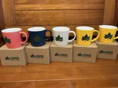 LOGOS カラフルマグカップセット 250ml 5個セットのサムネイル