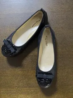 Marie Plie リザード型押しフラットシューズ