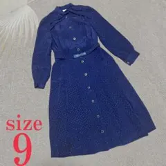 【ティモーネ】ワンピース オールインワン シアー 水玉模様 シンプル カジュアル