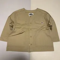 ベージュ コットンジャケット 100cm 美品