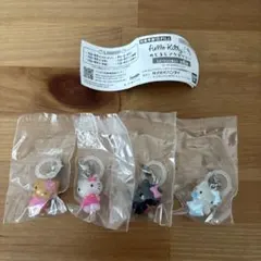 ハローキティ　めじるしアクセサリー　4種セット（お花、天使、小悪魔、日焼け）