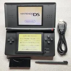 NH6【清掃&動作確認済】Nintendo DS Lite ジェットブラック本体