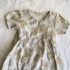 tete a tete 花柄 半袖ワンピース 90cm かわいいおしゃれ