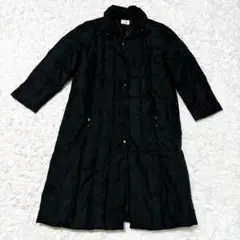 iseear アイシーア【M】ロングダウンコート アウター 防寒対策 黒のサムネイル