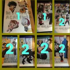 My Hero Academia 僕のヒーローアカデミア 7種 12枚