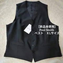 【新品未使用】Paul Smith ベスト　ブラック　ＸLサイズ