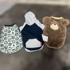 デザイン犬服 タンクトップ　3枚セット