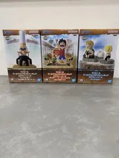 ONE PIECE ワールドコレクタブルフィギュア ログストーリーズ 3点セット