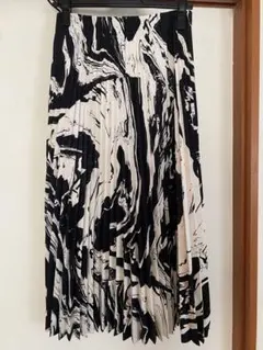 プリーツスカート ロングスカート