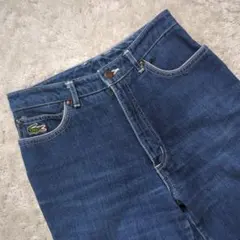 【美品】希少 ヴィンテージ オールドラコステ デニム ジーンズ　ジーパン ワニのサムネイル