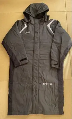 asics ベンチコート　グレー