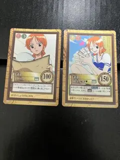 ワンピース トレーディングカード ナミ 3枚セット - メルカリ