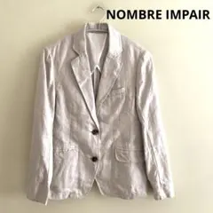 NOMBRE IMPAIR ノンブルアンペール　リネン　テーラードジャケットのサムネイル