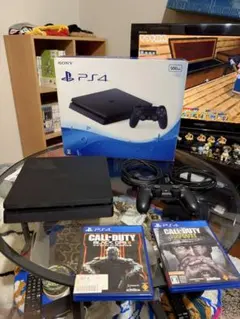 SONY PlayStation 4 本体 ソフト2本セット