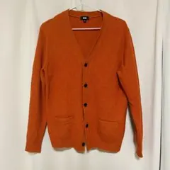 【カーディガン】UNIQLO ラムVネックカーディガン XLサイズ