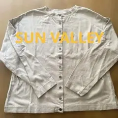 SUN VALLEY 長袖　カーディガン　コットン　カットソー　サンバレー