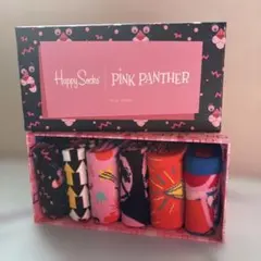 Happy Socks PINK PANTHER 靴下6足セット