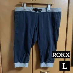 ROKX インディゴ　ハーフパンツ　Lサイズのサムネイル