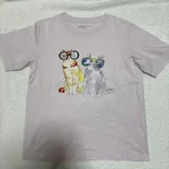 UNIQLO ポール&ジョー コラボ Tシャツ　UT ピンク　ネコ　Mサイズ