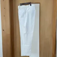 ユニクロ　ホワイトパンツ　綺麗め　Ｌ　未使用　オフィス