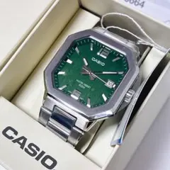 CASIO mtp-b145 ターコイズブルー文字盤 - メルカリ