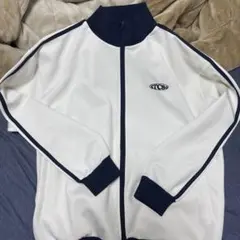 WEGO ホワイト ネイビー ジャージ L