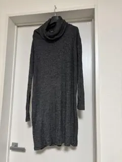 GAP⭐︎黒オフタートルネックワンピース XS