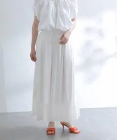 La Totalite 【洗える】フィブリルローンフレアパンツ　36のサムネイル