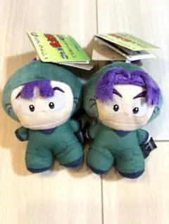 忍たま乱太郎 てちぬい ぬいぐるみ セット 立花仙蔵 潮江文次郎 vol.2