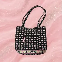 美品❤︎ ベラ ブラッドリー Vera Bradley キルトトートバッグのサムネイル