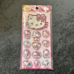 ハローキティ ウォーターラメ入りシール