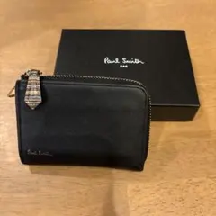 Paul Smith コインandパスケース　ブラック　箱あり