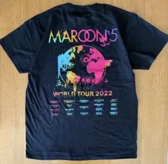 マルーン5 ワールド ツアー 2022 半袖Tシャツ ブラックXL グッズ