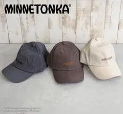 MINNETONKA コーデュロイキャップ グレー
